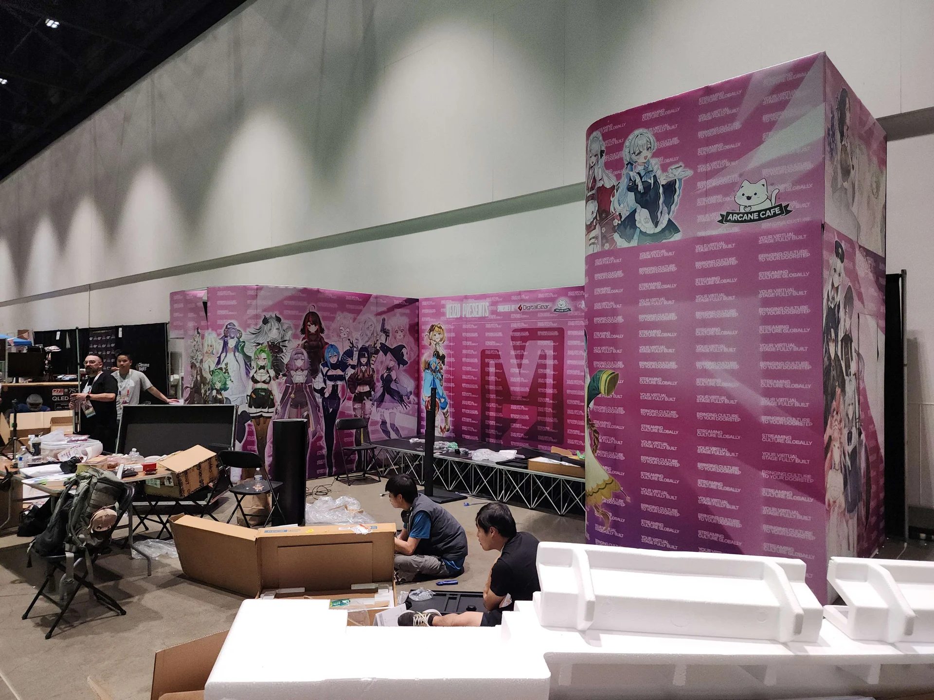 Veizo booth build step 2