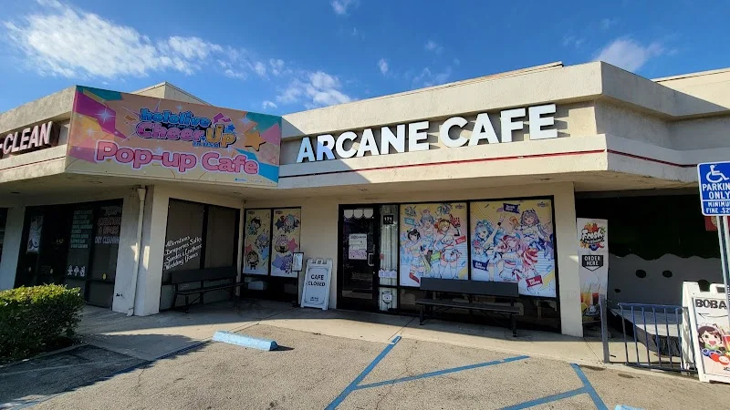 Arcane Maid Cafe from outside