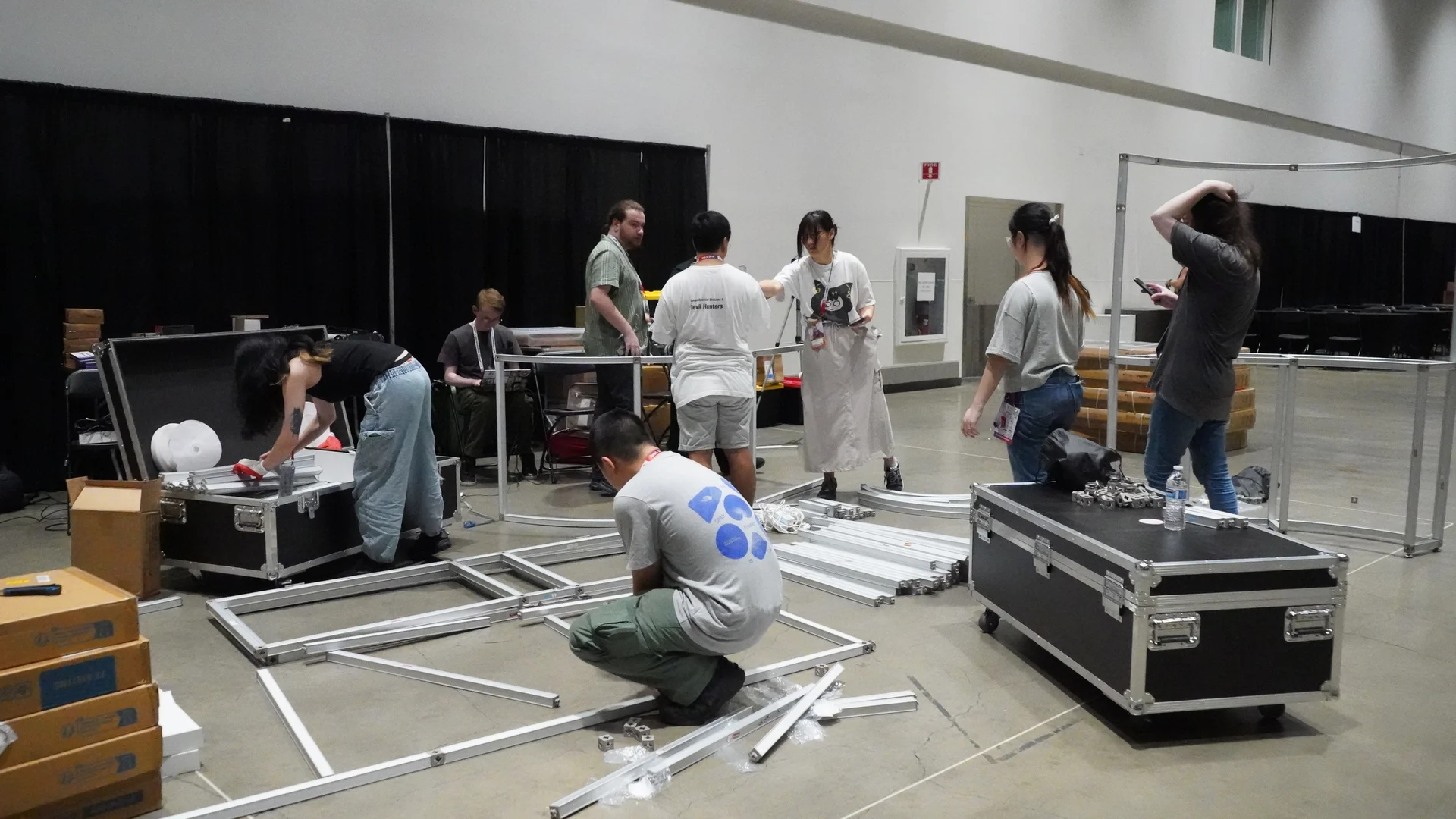 Veizo booth build step 1