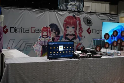 Digital Gear booth setup