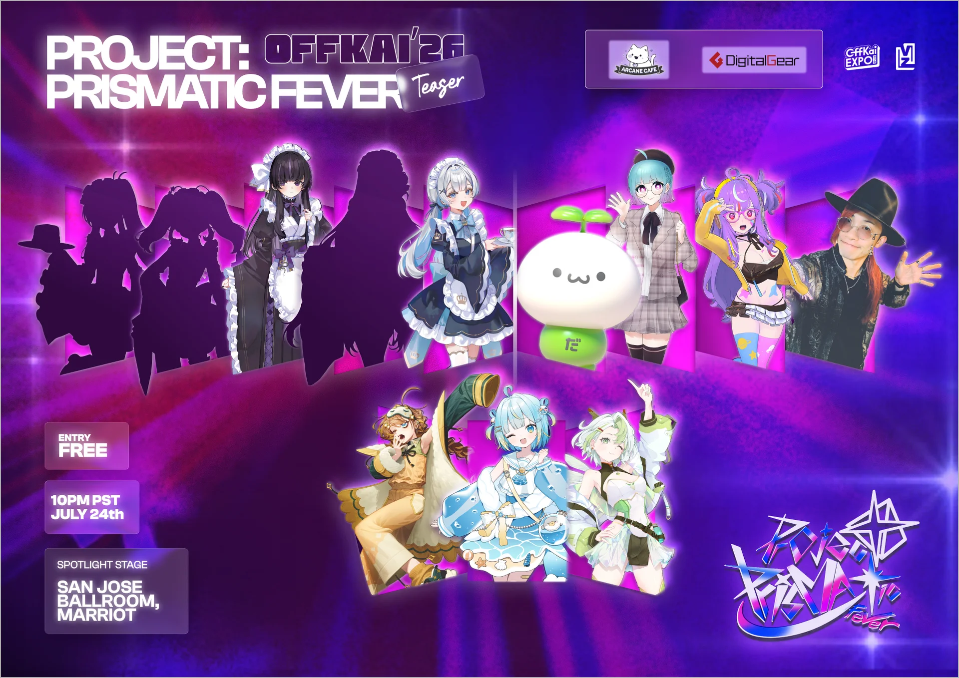 Project Prismatic Fever 2026 Talent Roster