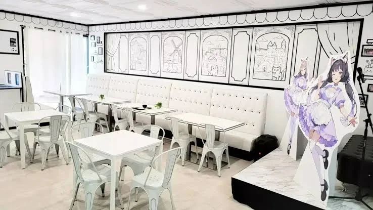 Arcane Maid Cafe interior